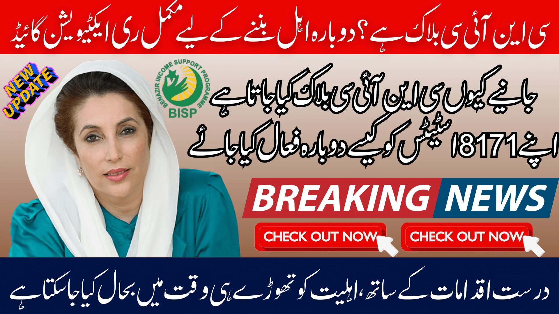 8171 CNIC Blocked? Complete Reactivation Guide to Become Eligible Again